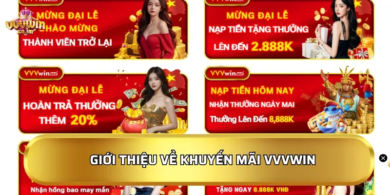 Tổng hợp các sự kiện ưu đãi rực rỡ tại trang chủ nhà cái vvvwin
